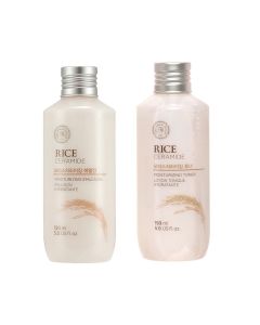 2 Step Ceramide & Rice Moisturizing Combo (150 ml)