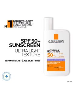 Anthelios UVMUNE400Anti-Dark Spot Fluid SPF50+ Sunscreen (50 ml)