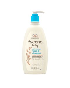 Baby Daily Moisture Wash & Shampoo (532 ml)