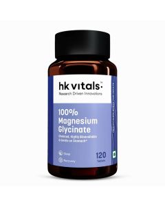 100% Magnesium Glycinate (120 tablets)