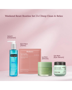 Weekend Reset Routine Set [for] Deep Clean & Relax